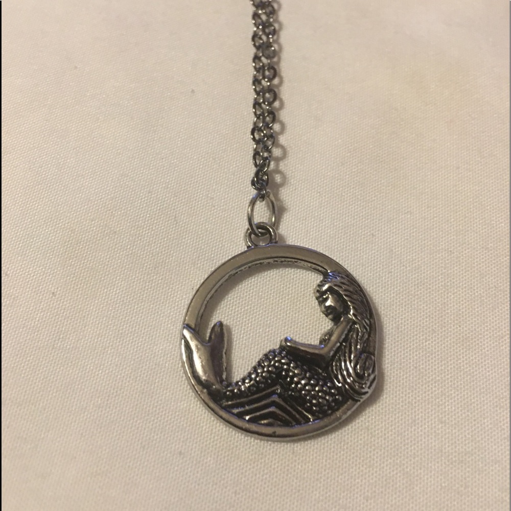 Silver Mermaid Necklace